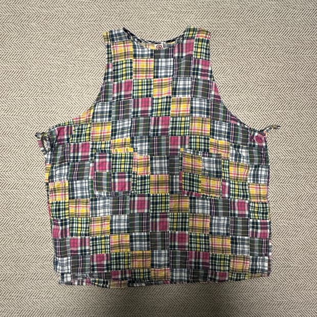 VINTAGE india made patchwork onepiece