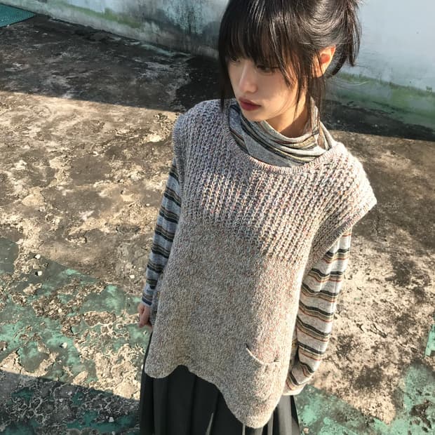 모리 니트 베스트