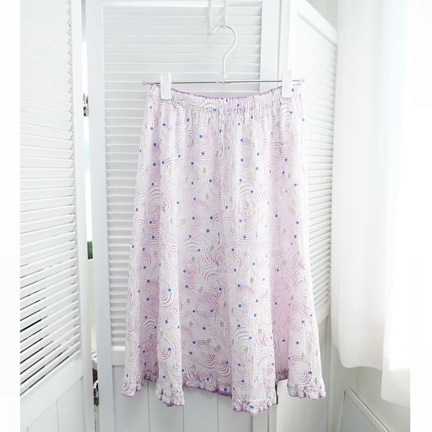 츠모리치사토 별패턴 스커트