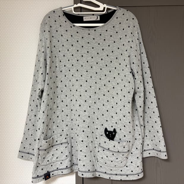 ATSUKO MATANO 도트 롱슬리브