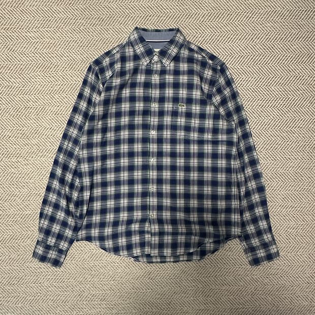 LACOSTE classic check shirt