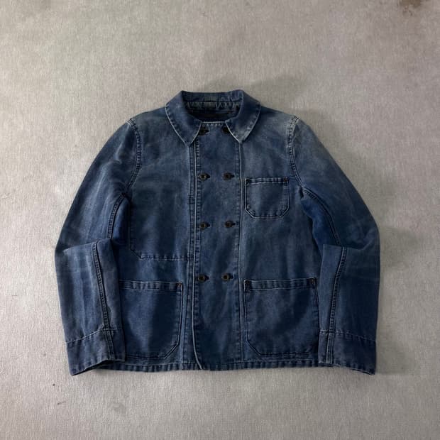 W 95 폴로랄프로렌 코튼 데님 워크 자켓
