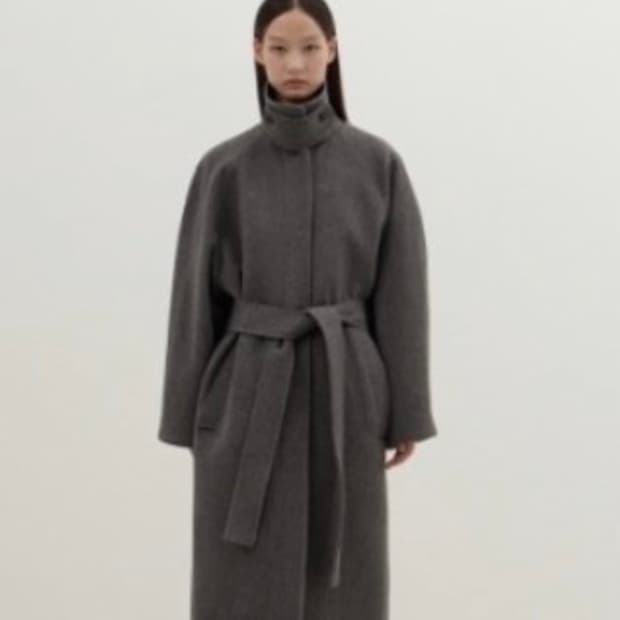 ESSENTIAL by EQL 캐시미어 발마칸 코트