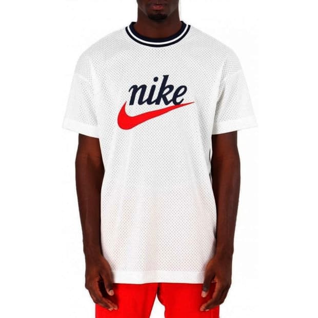 나이키 NSW 헤리티지 메쉬 숏 슬리브