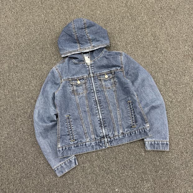 GAP 데님 후드집업 자켓