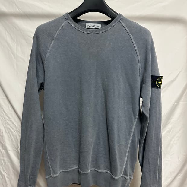 스톤아일랜드 라이트 그레이 맨투맨 (M)