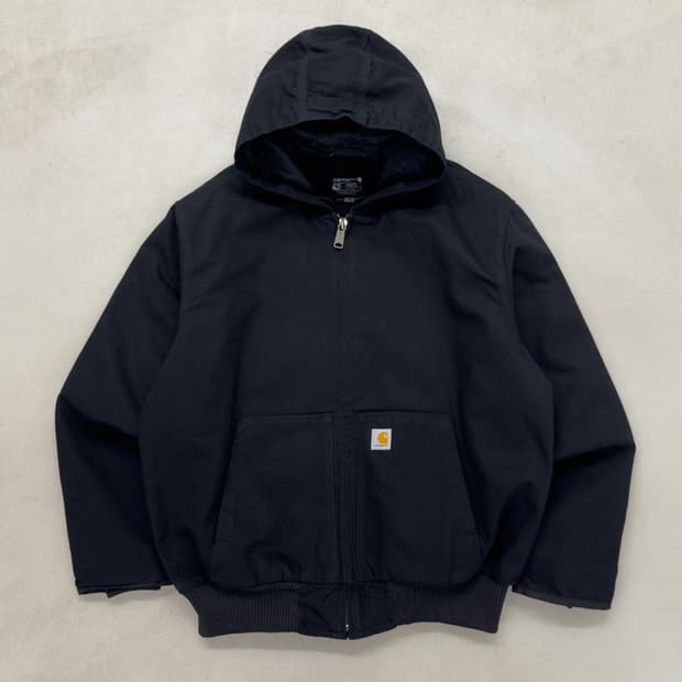 칼하트 블랙 액티브 자켓