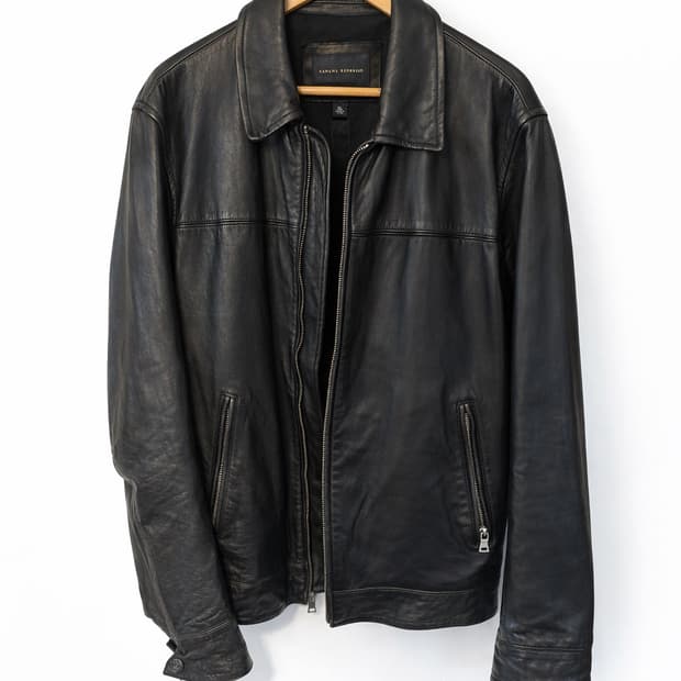 바나나리퍼블릭 리얼 소가죽자켓