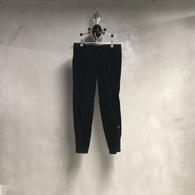 랄프로렌 블랙 코듀로이 팬츠 4(W)