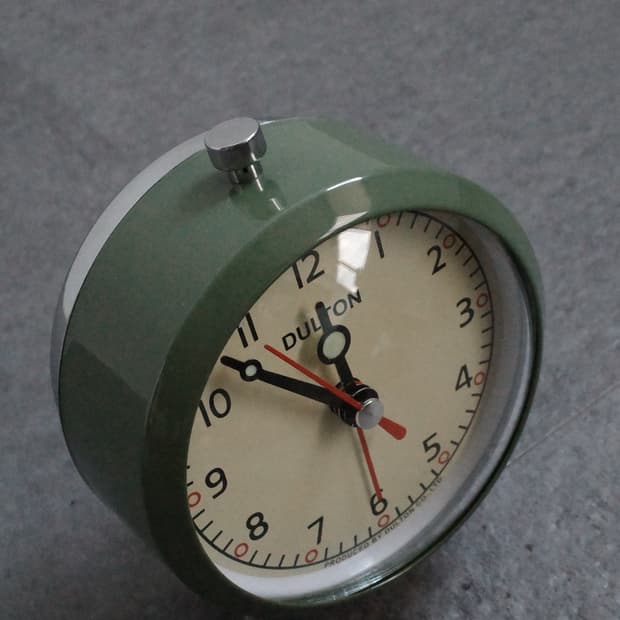 덜튼 alarm clock (olive)