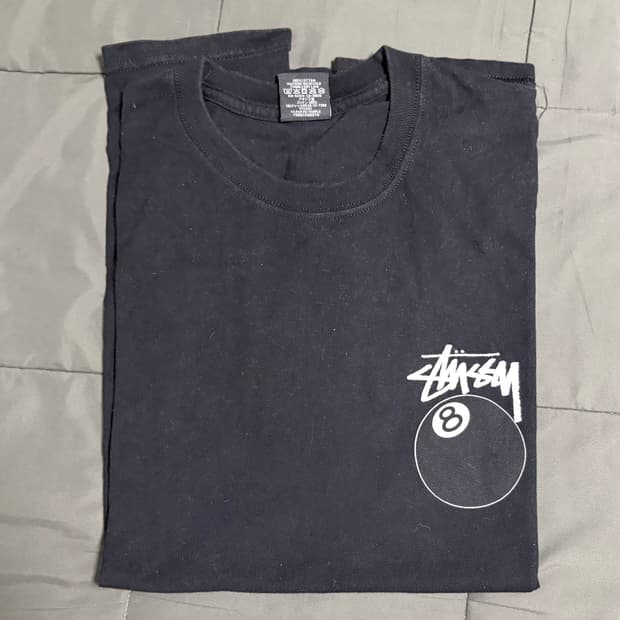 스투시 8볼 티셔츠