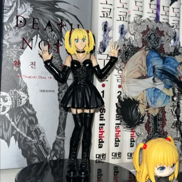 데스노트 DVD 한정 피규어 아마네 미사