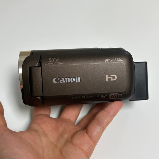 [민트급] Canon iVIS HF R62 (R600) 브라운