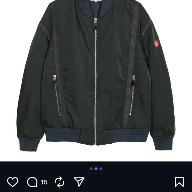 [구매] 카브엠트 21s/s 테이프 봄버 XL