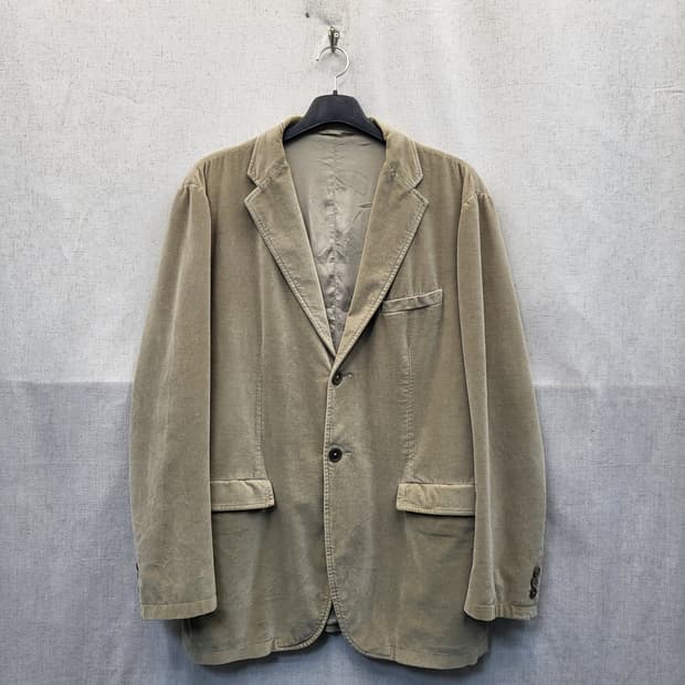 jil sander 질샌더 베이지 밸벳 자켓