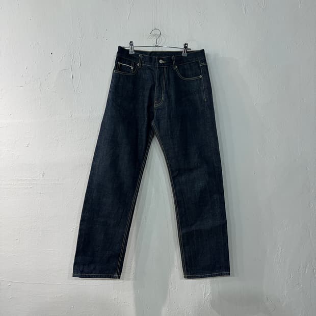 유니폼브릿지 셀비지 청바지 M