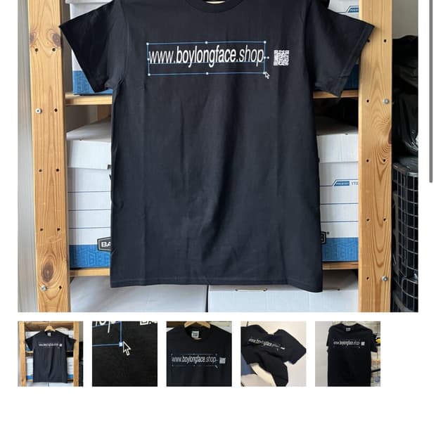 보이롱페이스 반팔 L