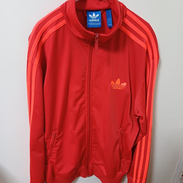 아디다스 파이어버드 져지 레드