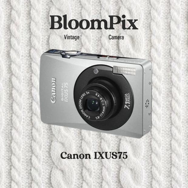 [한국어/풀구성] 캐논 익서스75 Canon ixus75 디지털 카메라