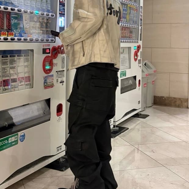 민타임 모터사이클 자켓 L