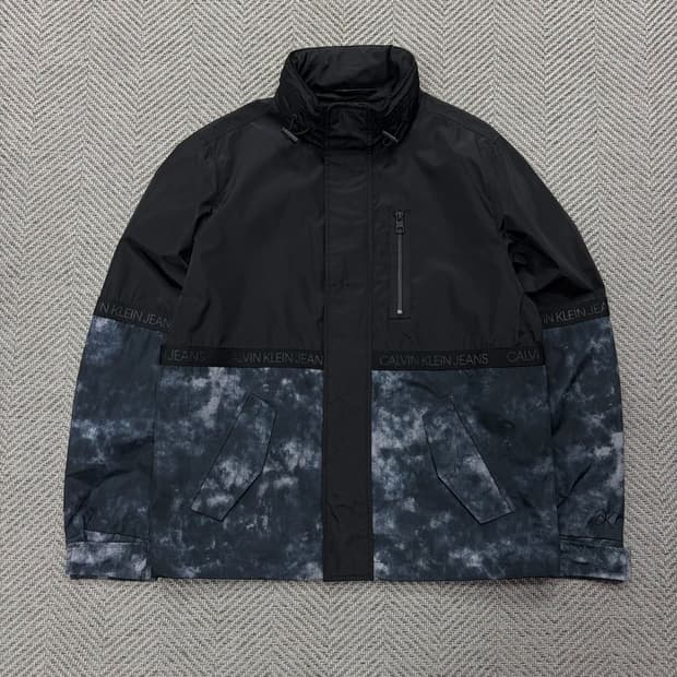 캘빈클라인진스 배색 바람막이 v2729 