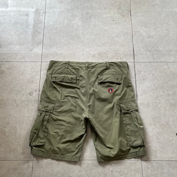 베이프 립스탑 카고 쇼츠 반바지
