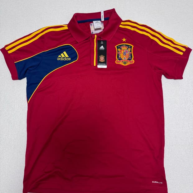 반택포) 아디다스 스페인 국대 12-13 유니폼 110 새상품