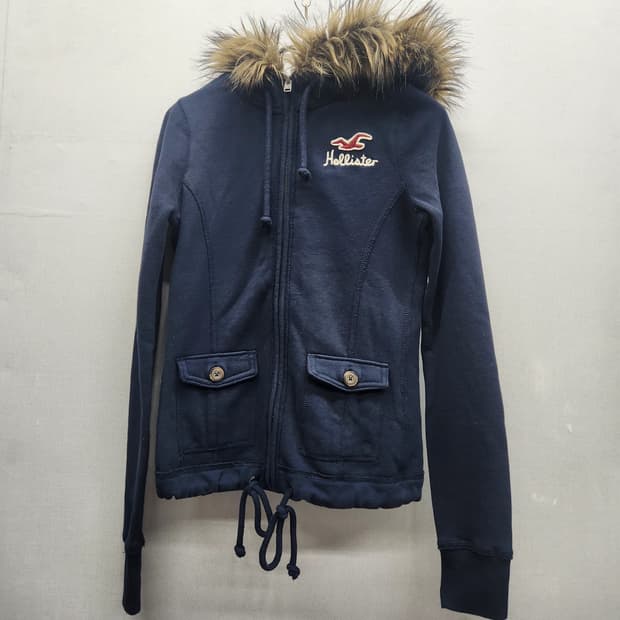 홀리스터 로고 울프조 후드집업 XS(S)