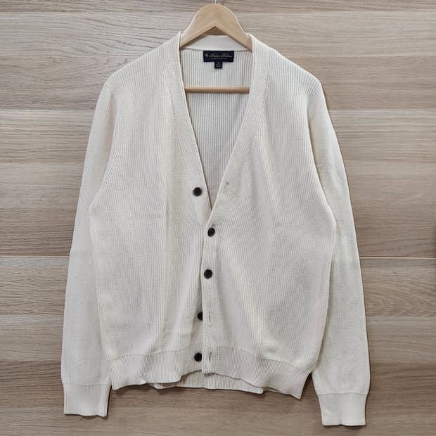 Brooks Brothers 브룩스 브라더스 라이트 베이지 가디건 M