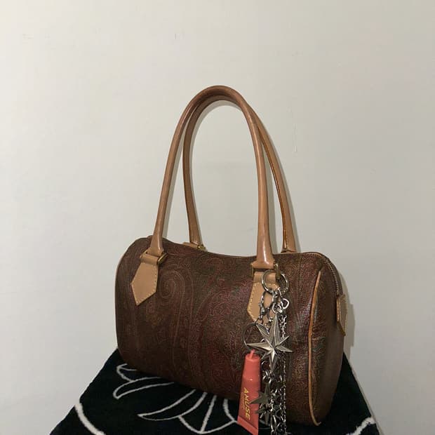 에트로  etro 페이즐리 y2k 숄더백 os