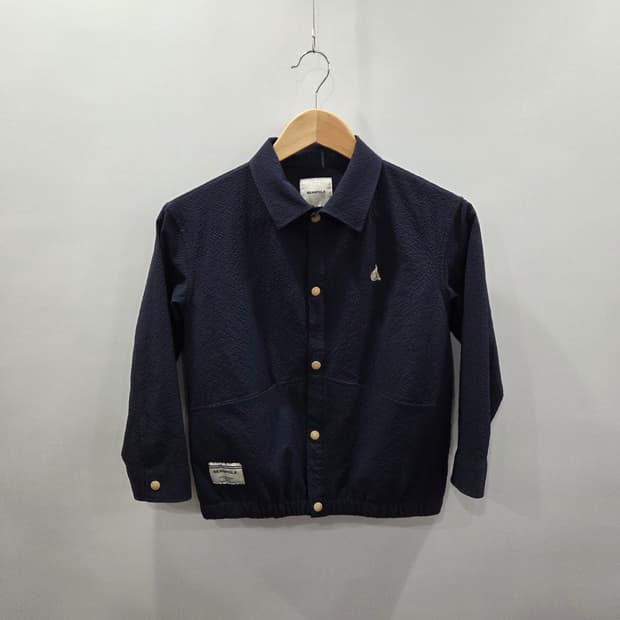 빈폴 키즈 시어서커 버튼다운 자켓 네이비 130/8/9