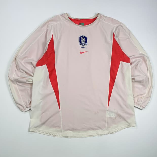 (오염) 나이키 대한민국 02-04시즌 국대 긴팔 유니폼 2XL