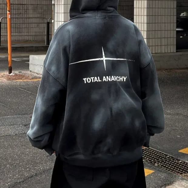 블랙 후드티 FREE