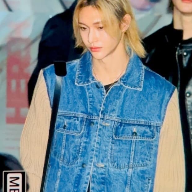 디젤 레이톤 데님앤 니트 자켓