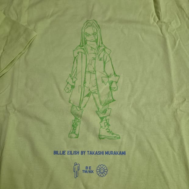3XL 빌리아일리시 유니클로 무라카미 티셔츠