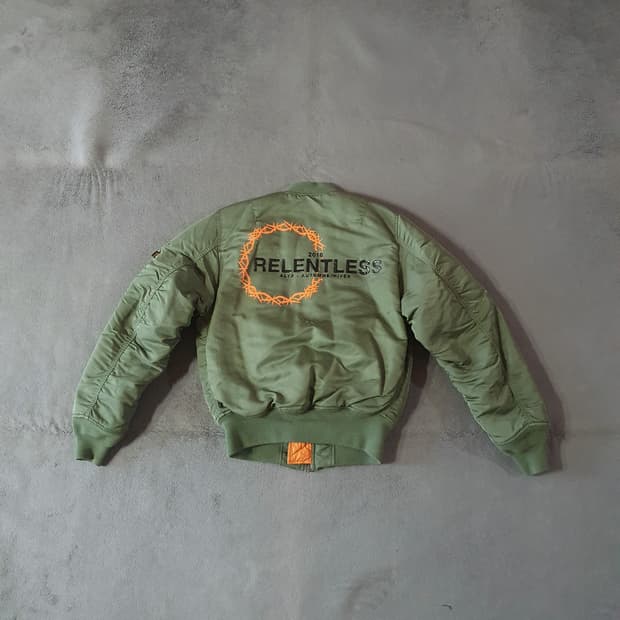 알릭스 알파인더스트리 ma1 항공점퍼 자켓 xs