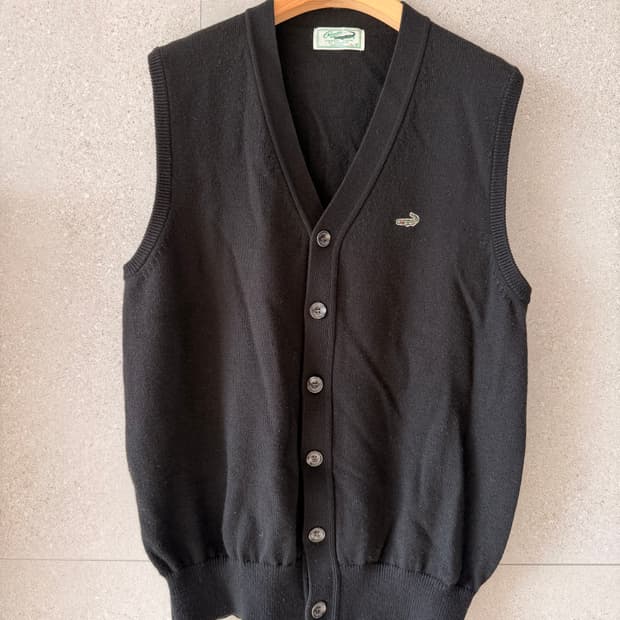 크로커다일 블랙 베스트 조끼 남여공용