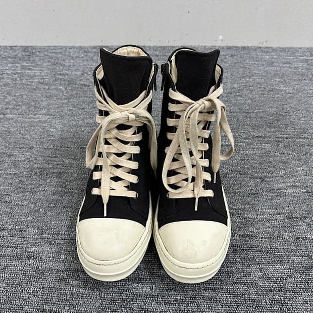 릭오웬스 다크쉐도우 라몬즈 하이 릭컨 17ss 250