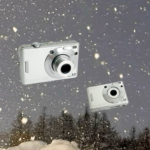 저화소!) 소니 사이버샷 w30 Cybershot 빈티지 디카