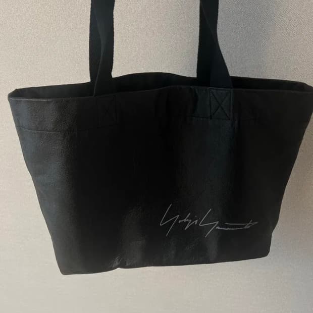 요지 야마모토 토트백