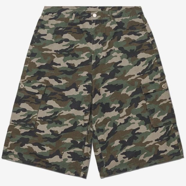 노메뉴얼 D.P CARGO BERMUDA PANTS - CAMO