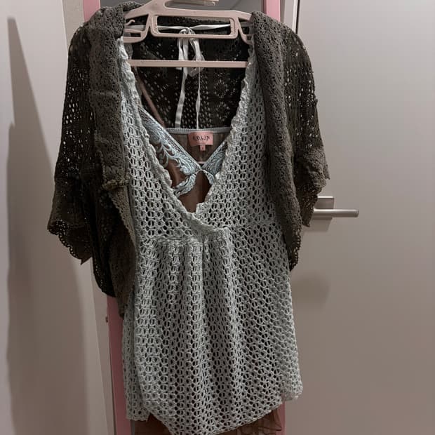 에블린 민트초코 슬립 코디셋