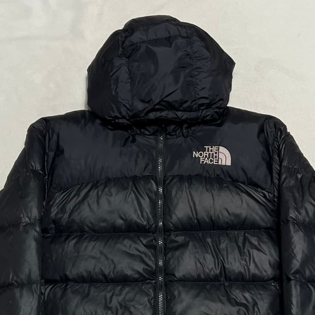 100 노스페이스 눕시 700 구스다운 후드 패딩