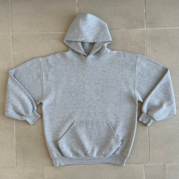 90s 빈티지 러셀 후드 그레이 XL USA