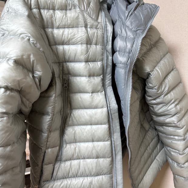 무탠다드 경량패딩 클라우디블루 S