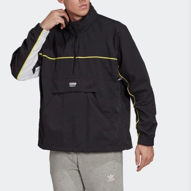 아디다스 반집업 아노락 바람막이 XL 