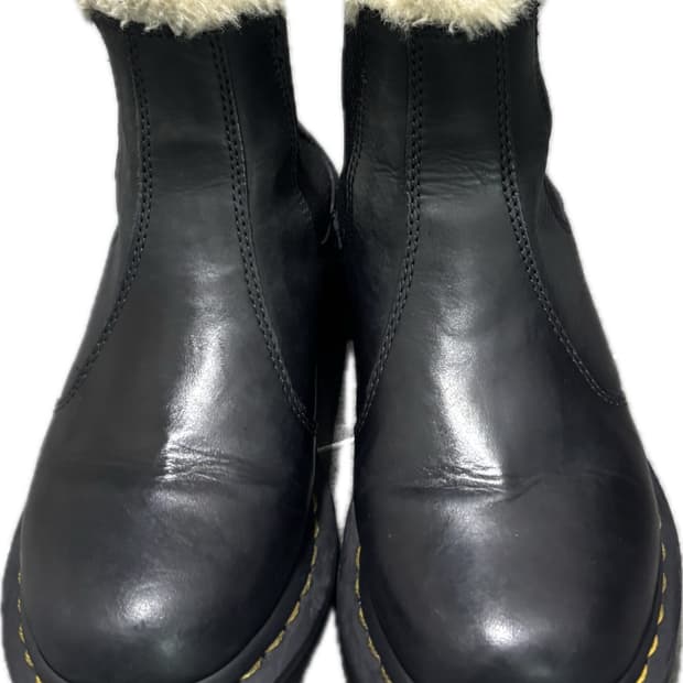닥터마틴 레오노 첼시 퍼 부츠 235
