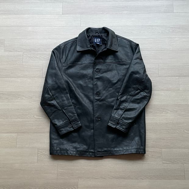 90s 올드갭 레더 카코트 gap carcoat