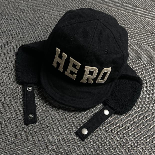 A.kurtz HERO 빅로고 이어플랩 트루퍼 햇y 6134