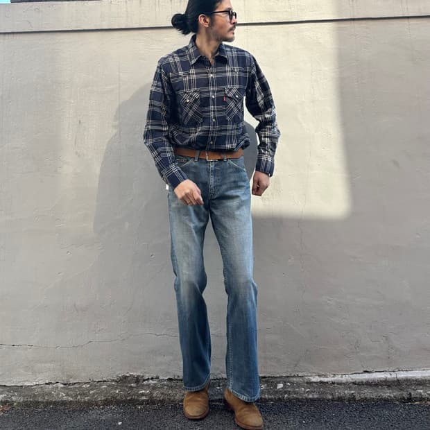 00년대 일본 리바이스 517 부츠컷